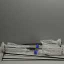 DonYoung Hairpin Legs 28", Coffee Table Legs, 4PCS Set Metal Furniture Legs, Mid Century Modern Style Table Legs for Bench Nightstand with Rubber Floor Protectors, Black