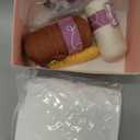 Mewaii Beginner Crochet Kit with 40% Extra Yarn, Pre-Started Yarn & Video Tutorials - 3 Highland Cows Craft Set for Adults & Kids (Brown Pink and White)