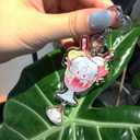 Love and Deepspace Sylus Game Cute Acrylic Keychain Handmade Cosplay Peripheral Props Gift Game Accessories (Buffy Cup-Sylus)