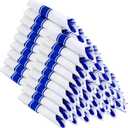 400PCS Pre Rolled Blue Plastic Silverware Sets - Heavy Duty Blue Cutlery - Include 100 Pack Wrapped Disposable Utensils with Napkins for Parties & Dinners & Weddings