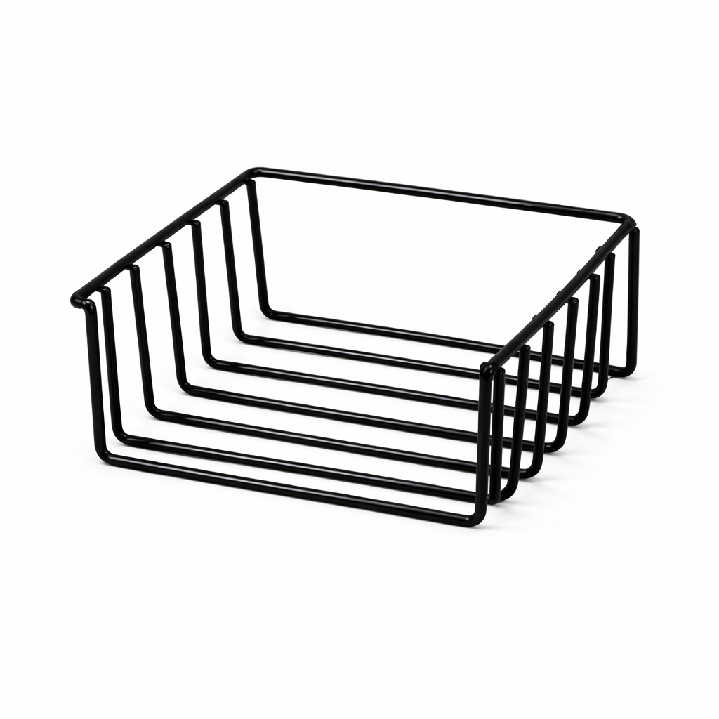 Cutting Board and Pot Lid Organizer Rack Carbon Steel Kitchen Storage Stand Countertop Rack for Kitchenware Holder Multifunctional Kitchen Organizer, Black