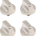 W11517334 Range Knob Compatible with Whirlpool Gas Range Stove WEG745H0LZ1 WEG515S0FB0 WEG515S0FB0 Replaces W10850033 W11122869 W11458842 (4)