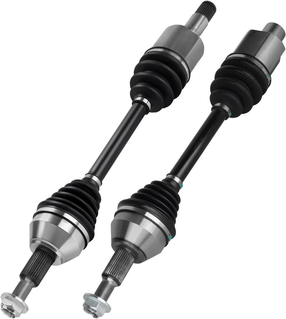 TadaMark 2PCs Front CV Axle Shaft Assembly Fit for Chrysler Town & Country for Dodge Grand Caravan 08-14(for 6-Speed Automatic 62TE Trans), for VW Routan 09-11, Left and Right Side