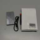 VCOM 80Gbps M.2 NVMe SSD Enclosure with Cooling Fan, Aluminium Alloy Enclosure Compatible with Thunderbolt 5/4/3/USB4 External SSD Case for Gaming, Editing, Mac and PC, Support M/B+M Key SSD