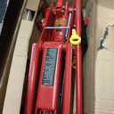 BIG RED T83006 Torin Hydraulic Trolley Service/Floor Jack with Extra Saddle (Fits: SUVs and Extended Height Trucks): 3 Ton (6,000 lb) Capacity, Red
