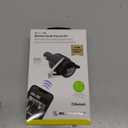 Scosche BTFMPD3SR FM Bluetooth Radio Transmitter for Car, Hands-Free Kit with Dual USB Charging Ports, 12W USB-A + 20W Fast Type-C Car Charger, Wireless Adapter for Calls, Siri and Google Assistant