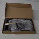 HULISEN Expandable Vinyl Record Storage, 30-70 LPs Adjustable Now Playing Record Holder for Albums, Wood Now Spinning Vinyl Record Stand Display Rack Organizer, Gift Package, Effortless Assembly