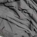 yescool Weighted Blanket for Adults (20 lbs, 60 x 80, Grey) Cooling Heavy Blanket for Sleeping Perfect for 190-210 lbs, Queen Size Breathable Blanket with Premium Glass Bead, Machine Washable