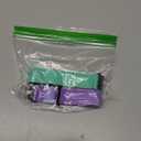 2 Pack Splash-Proof Stretchy Nylon Watch Bands Compatible with Gizmo Watch 3 2 1/Gabb Watch 3e 3 2 1/SyncUP Watch 2 1/Cosmo JrTrack 5, 20mm Soft Replacement Strap with Magnetic Buckle Kids Boys Girls (Purple+MintGreen)