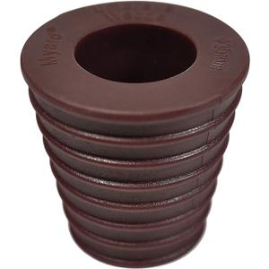 Myard Umbrella Cone Wedge Shim for Patio Table Hole Opening or Base 1.8 to 2.4 Inch, Umbrella Pole Diameter 1-3/8" (35mm, Dark Brown)