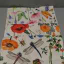 All Smiles 16 x 16 Throw Pillow Covers Outdoor Spring Summer Garden Flowers Farmhouse Outside Furniture Bench Decorative Swing Cushion Set of 4 for Patio Sofa Couch Chair