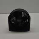 Amazon Basics Air Circulator Fan, Desk Fan for Bedroom, Home and Office, With 90-Degree Tilt Head, 3 Speed Settings, Lightweight (3 LBS), 35 Watts, Black, 11.1"W x 6.3"D x 10.9"H