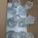 JQWIN AlifordGlass Mini Glass Bottles with 6 Different Shapes Can be Used for SelfMade juicing, Wine Bottles or Whiskey Decanter