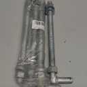 4 Pcs Farm Gate Hinges Set 5/8" J-Bolt Post Hinge for Chain Link Fence Gate 10" Galvanized Steel Gate Hinge Nuts & Washers Included