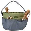 Esschert Design Round Garden Tool Bag, Gray