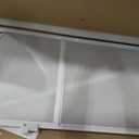 NiceTCU 56” Extra Tall Cat Gate for Doorway, 28-38" Wide Clear Gate