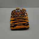 Panstar Tiger Bath Mat for Bathroom, Cute Orange Yellow Tiger Cartoon Non Slip Animal Shaped Absorbent Bathtub Bathroom Plush Shower Rugs