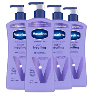 Vaseline Intensive Care Nourishing Moisture Body Lotion 3 Pk Made with UltraHydrating Lipids + Pure Oat Extract for Dry Skin, for Nourished, HealthyLooking Skin 20.3 oz