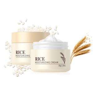 Rice Moisturizing Cream,Korean Face Cream with Rice Ceramide Extract | Lifts & Firms Skin,Nourishes Soothing Deeply,Repairs the Skins Barrier,Anti Aging Face Cream for All Skin Types1.06OZ