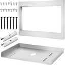 GMTK2768AF Microwave Trim Kit in Stainless Steel Compatible with Frigidaire Gallery Built-in Microwave Model GMBS3068AF, 27 Inch Trim Kit Certified by UL & cUL for a Stylish Built-in Look