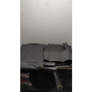 Set Of 4 Pcs Floor Mats for Jeep Wrangler 5 Seats & Trunk, Black, FLMO46-TD