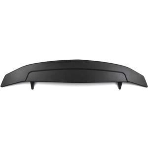SCITOO Glossy Black Rear Spoiler Wing Body Kit Compatible with Universal Rear Trunk Spoiler Wing with 3rd Brake Light Splitter Chin Exterior Diffuser