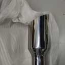 Upower Pack of 2 Exhaust Tip 2.5 inch Inlet 4 inch Outlet 9" Long Stainless Steel Chrome Polished 2.5" to 4" Diesel Exhaust Tailpipe Tip Slant Cut
