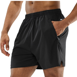 MIER Men's Workout Running Shorts Quick Dry Active 5 Inches Shorts with Pockets, Lightweight, Breathable.Large