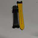 Mtozon Leather Bands Compatible with Fitbit Charge 4/Charge 3, Replacement Accessories Wristband Straps for Women Men, Black