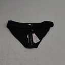 Island Goddess Triangle Hipster Swimsuit Bottom (6, Black)