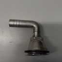 ISURE MARINE Boat Gas Fuel Vent for 3/4" Hose Universal 90°Stainless Steel Marine Boat Flush Mount Fuel Gas Tank Vent