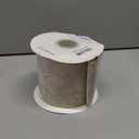 Ribbli Champagne Velvet Wired Ribbon 4 Inch Metallic Champagne Gold Crushed Velvet Christmas Ribbon for Gift Wrapping Christmas Tree Decoration Crafts Wreaths Supplies-Continuous 10 Yards