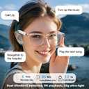 Ai Smart Glasses Bluetooth 5.4 with Translation for Men Women 160+Languages Color-Change Lens Chat GPT Assistant Free App Translator Glasses Meeting,Driver,Travel