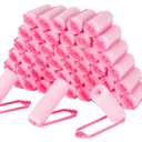 MAQIHAN 40PCS Foam Hair Rollers  0.98 Inch Sponge Rollers for Heatless Hair Curler for Short/Long Hair Sleep rolos para cabello Small Sponge Curlers Soft Sleeping Thin Curl Overnight rulos