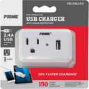 Prime Wire & Cable 1-Outlet USB Charger