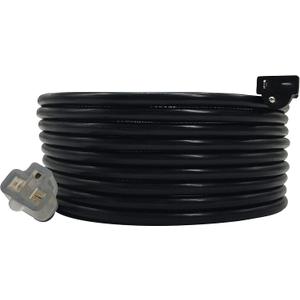 NEMA 5-20P Plug to 5-20R Connector Extension Cord,25 FT,20A/125V,12/3 SJTW,T Blade Power Cord,Black