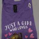 Funny Hike Hiking Lover Just A Girl Who Loves Hiking T-Shirt. Youth Small purple