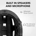 Sena M1 / M1 EVO Bluetooth and Mesh Intercom Smart Communications Mountain Bike Helmets (Matte Black, Large)