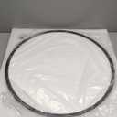 1pack 24 Inch Large Flush Mount Ceiling Light, 50w Led Ceiling Light, 3000k/4000k/6000k Selectable 4980lm Ceiling Lights, Super Slim Light Fixture for Bedroom Kitchen Living Dining Room Office Black (No Remote Control-24IN-1PACK)