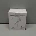 LED Christmas Spotlight Outdoor Plug in, 800LM Waterproof Flood Lights with 5 Extra Lenses (Red Green Blue Purple Orange), 5000K Landscape Light for Yard, Flag, Holiday Decor, ETL Listed, 2 Pack