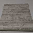 RoomMates RMK11805WP Gray and Taupe Brick Peel and Stick Wallpaper