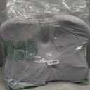 Seat Cushion for Tailbone & Sciatica Pain Relief - Plush Yet Supportive Ergonomic Memory Foam Chair Cushions for Office Chair, Car, Wheelchair,Airplane & Long Sitting(Light Gray)