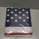 Bradford American Flag 2x4 ft Outdoor Embroidered US USA Flags Double Sided Heavy Duty, 24x48 inch American Flag with 2 Brass Grommets Outsides Insides Decoration