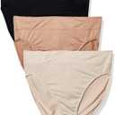 Warner's Women's Allover Breathable Hi-Cut Panty (Medium)