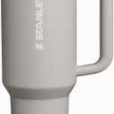 STANLEY Quencher ProTour Flip Straw Tumbler with Leakproof Lid 40 oz | Built-In Straw & Handle | Cupholder Compatible for Travel | Insulated Stainless Steel Cup | BPA-Free | Ash
