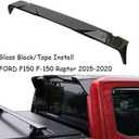 MUTUSAISI Rear Window Roof Spoiler Lip Wing ABS All Cab & Bed Size Style Fit for Compatible with Ford F150 F-150 Raptor 2015-2020 Accessories