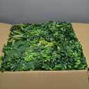 Yangrass 12pcs 20''x20'' Grass Wall Panels, Artificial Hedge Panels Greenery Wall, UV Protected Faux Grass Backdrop Privacy Fence Screen, Greenery Wall for Outdoor Indoor Garden Birthday Wedding Decor