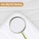 Buganda Memory Foam Bathroom Rug Mat 44x24, Extra Soft and Absorbent Bath Mats, Non-Slip and Machine Washable Bath Rugs for Bathroom Floor,Tub and Shower, Ivory