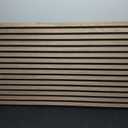 2 Packs Acoustic Wall Panel, 47.2"x23.6" Wood Slat SoundProof Wall Panels, Sound Absorbing Dampening Panel for Office,Home Theater,Studio, Walnut, 2PC
