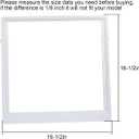240350903 Shelf Frame Without Glass Refrigerator Delicatessen Drawer Cover for Frigidaire Refrigerator Replaces 240350901, 240350902，AH2361213, EA2361213